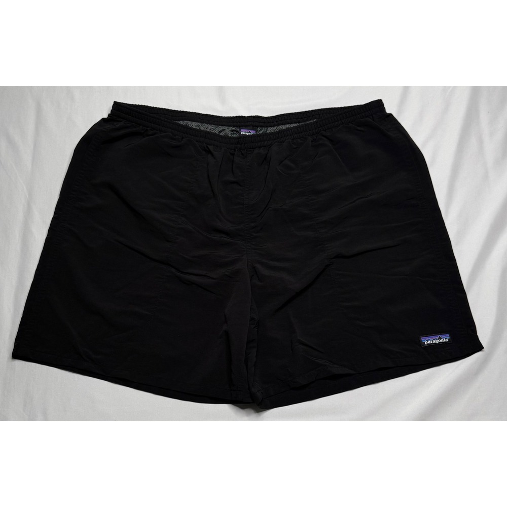 Patagonia Mens Baggies Shorts 5 Inseam Black Size XXL Outdoor Running Hiking